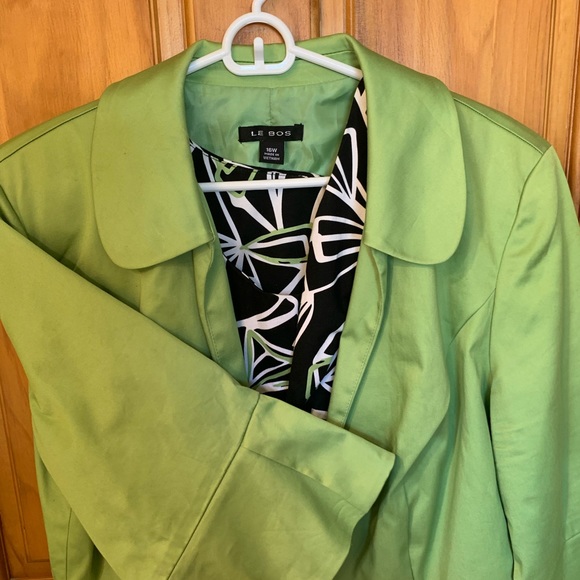 Le Bos Green patterned dress - Picture 6 of 7